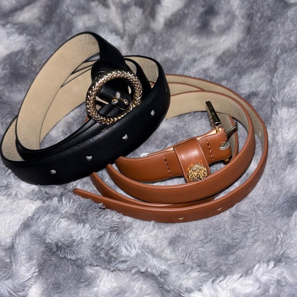 Two mini belts